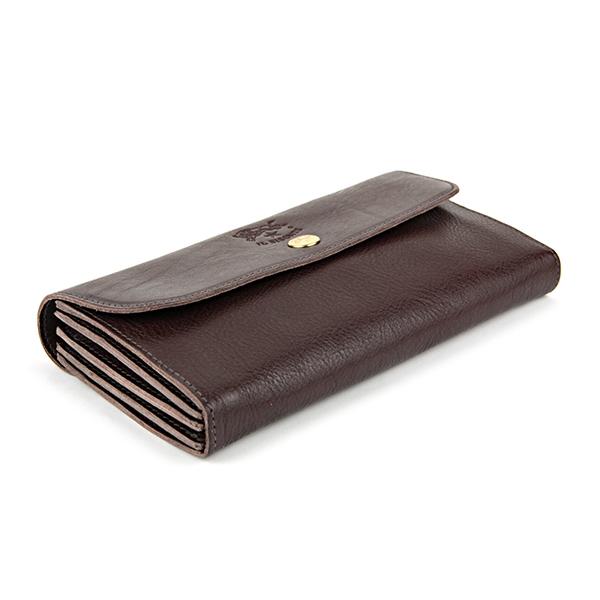 並行輸入 イルビゾンテ 長財布 ヴァッケッタ C0842 P455 ダークブラウン 爆買 | IL BISONTE | 02