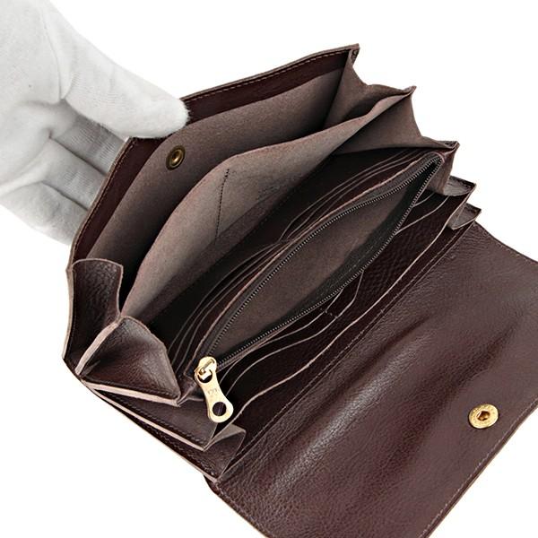 並行輸入 イルビゾンテ 長財布 ヴァッケッタ C0842 P455 ダークブラウン 爆買 | IL BISONTE | 03