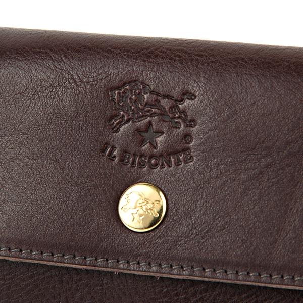 並行輸入 イルビゾンテ 長財布 ヴァッケッタ C0842 P455 ダークブラウン 爆買 | IL BISONTE | 04