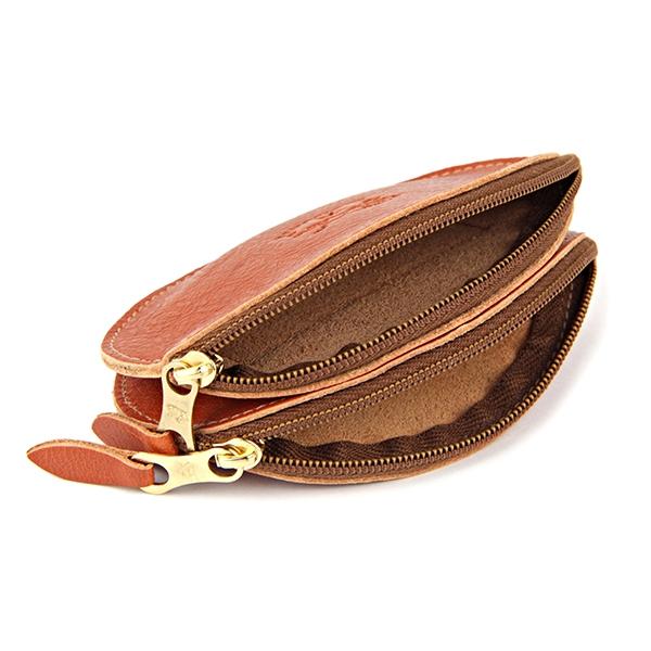 並行輸入 イルビゾンテ  コインケース ヴァッケッタ C0889 P145 キャラメル 茶系 爆買 | IL BISONTE | 03