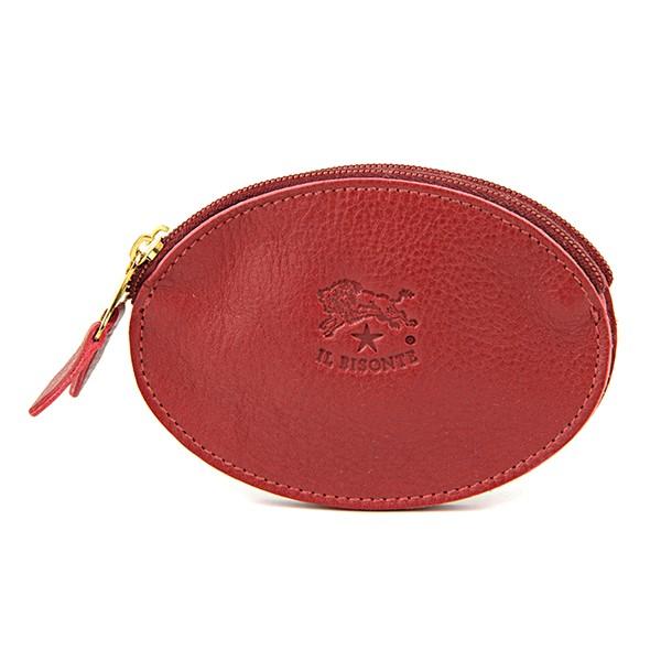 並行輸入 イルビゾンテ コインケース ルビーレッド 赤 IL BISONTE C0889 P245 爆買 | IL BISONTE
