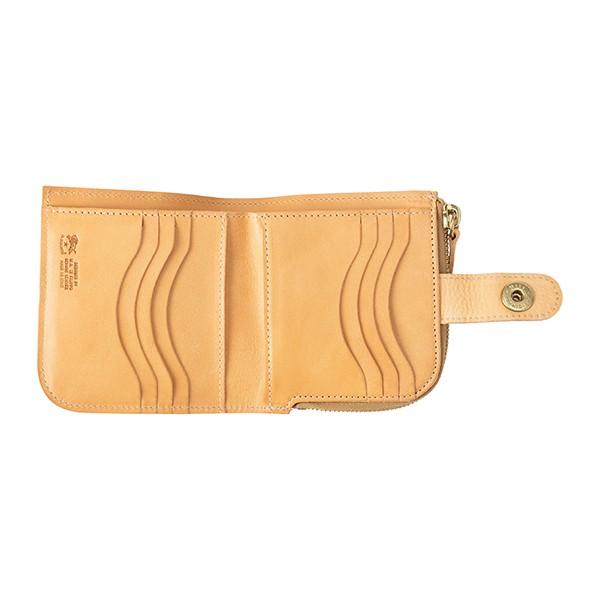 並行輸入 イルビゾンテ  2つ折り財布 ヴァッケッタ C0890 P 120 ナチュラル 爆買 | IL BISONTE | 03