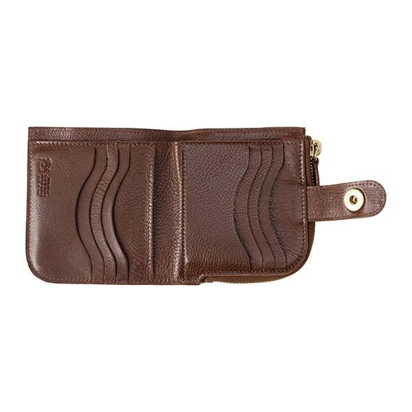 並行輸入 イルビゾンテ 2つ折り財布 IL BISONTE ヴァッケッタ C0890 P 869ユニセックス ブラウン 茶 | IL BISONTE | 03