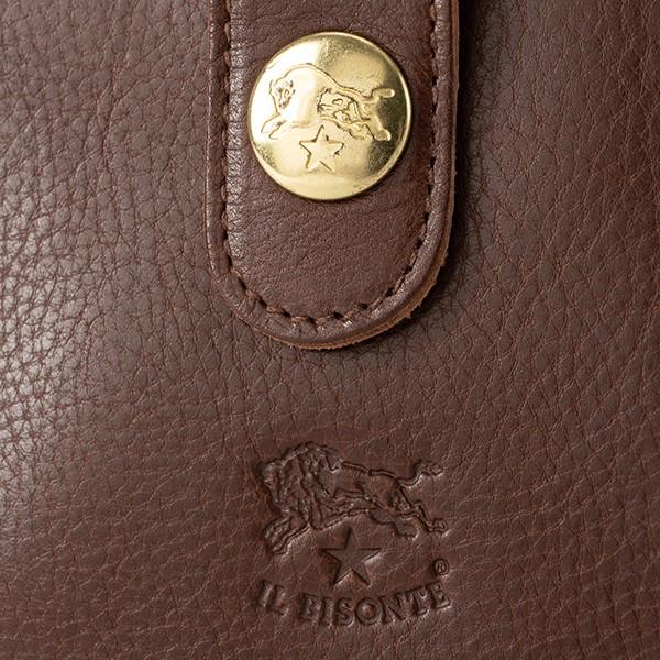 並行輸入 イルビゾンテ 2つ折り財布 IL BISONTE ヴァッケッタ C0890 P 869ユニセックス ブラウン 茶 | IL BISONTE | 07