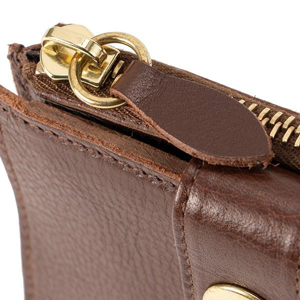 並行輸入 イルビゾンテ 2つ折り財布 IL BISONTE ヴァッケッタ C0890 P 869ユニセックス ブラウン 茶 | IL BISONTE | 08