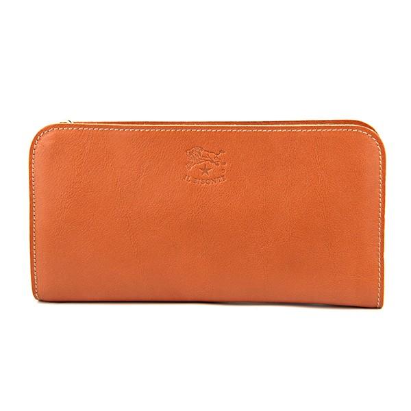 並行輸入 イルビゾンテ 長財布 ヴァッケッタ C0909 P145 キャラメル 茶系 爆買 | IL BISONTE