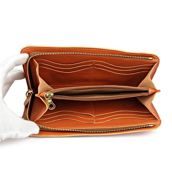 並行輸入 イルビゾンテ 長財布 ヴァッケッタ C0909 P145 キャラメル 茶系 爆買 | IL BISONTE | 03