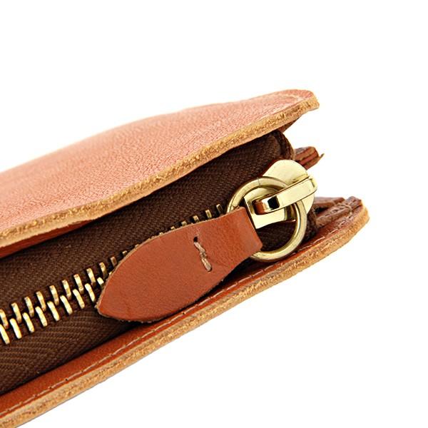 並行輸入 イルビゾンテ 長財布 ヴァッケッタ C0909 P145 キャラメル 茶系 爆買 | IL BISONTE | 05