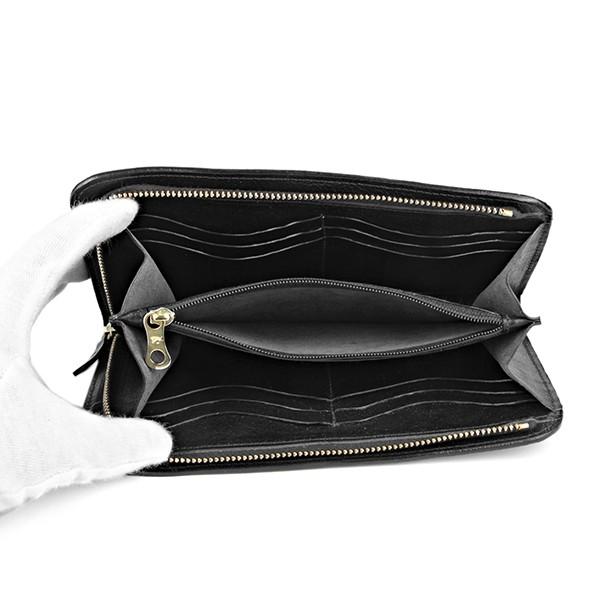 並行輸入 イルビゾンテ 長財布 ヴァッケッタ C0909 P153 ブラック 黒 爆買 | IL BISONTE | 03