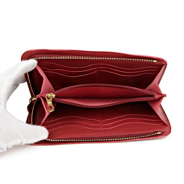 並行輸入 イルビゾンテ 長財布 ヴァッケッタ C0909 P245 ルビーレッド 赤 爆買 | IL BISONTE | 03