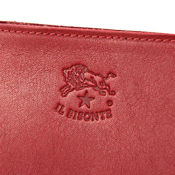 並行輸入 イルビゾンテ 長財布 ヴァッケッタ C0909 P245 ルビーレッド 赤 爆買 | IL BISONTE | 04