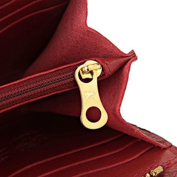 並行輸入 イルビゾンテ 長財布 ヴァッケッタ C0909 P245 ルビーレッド 赤 爆買 | IL BISONTE | 06