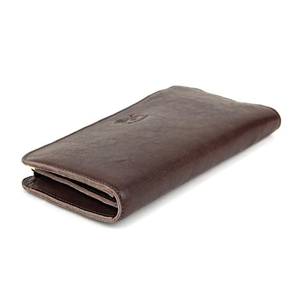 並行輸入 イルビゾンテ 長財布 ヴァッケッタ C0909 P455 ダークブラウン 爆買 | IL BISONTE | 02