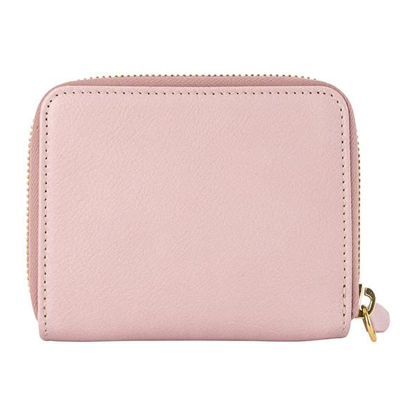 並行輸入 イルビゾンテ  2つ折り財布 ヴァッケッタ C0960 EP 1108 ダスティ ピンク 爆買 | IL BISONTE | 01