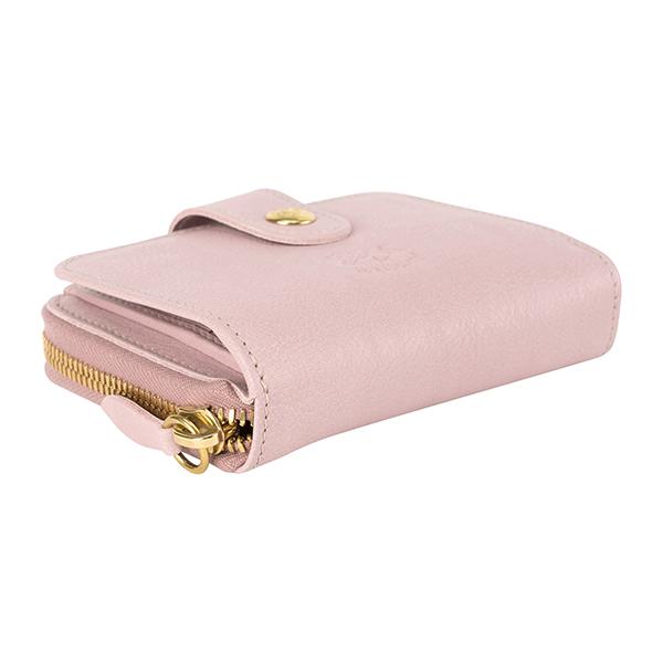 並行輸入 イルビゾンテ  2つ折り財布 ヴァッケッタ C0960 EP 1108 ダスティ ピンク 爆買 | IL BISONTE | 02