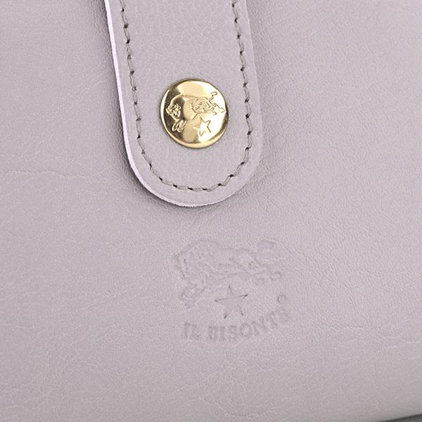 並行輸入 イルビゾンテ 2つ折り財布 IL BISONTE ヴァッケッタ C0960 EP 3054 SMW067 PVX005 GY165ユニセックス グレー系 | IL BISONTE | 07