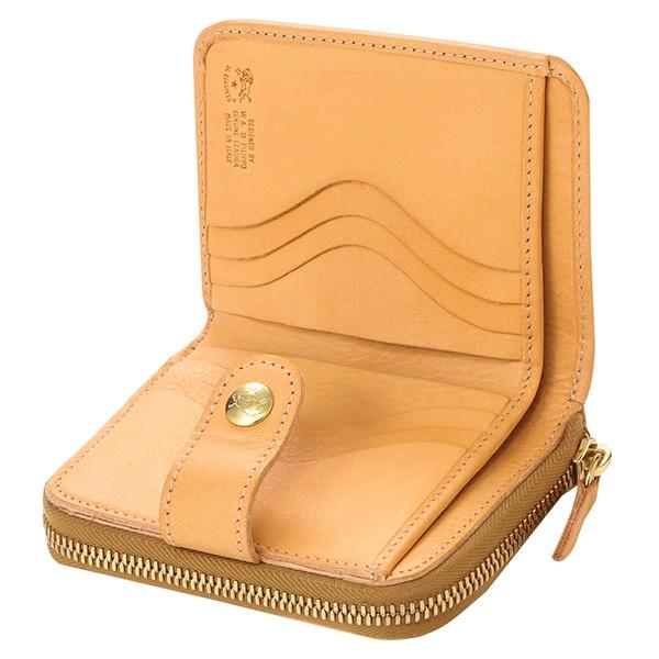 並行輸入 イルビゾンテ 2つ折り財布 IL BISONTE ヴァッケッタ C0960 P 120ユニセックス ナチュラル | IL BISONTE | 05