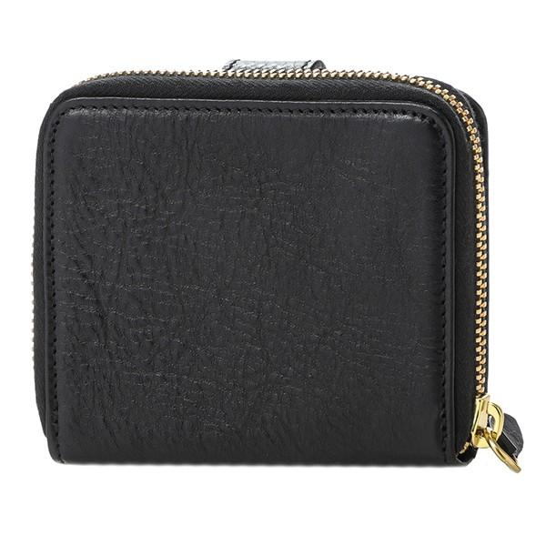 並行輸入 イルビゾンテ 2つ折り財布 IL BISONTE ヴァッケッタ C0960 P 153ユニセックス ブラック 黒 | IL BISONTE | 01