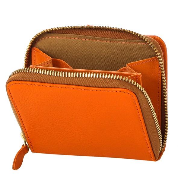 並行輸入 イルビゾンテ  2つ折り財布 ヴァッケッタ C0960 P 166 オレンジ 爆買 | IL BISONTE | 03