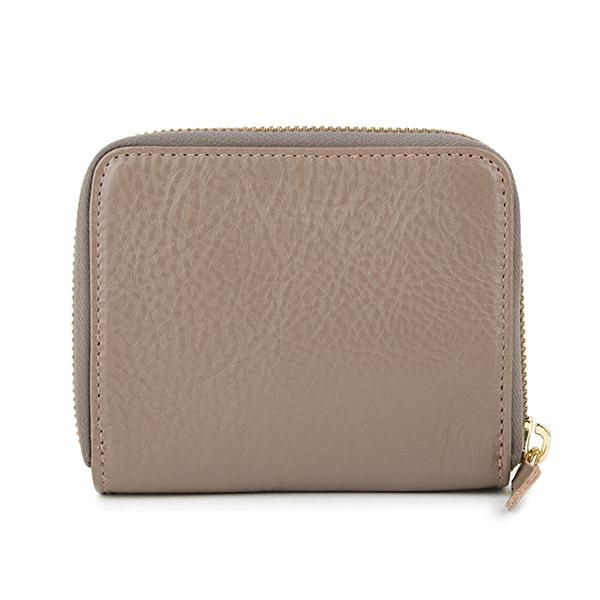 並行輸入 イルビゾンテ 2つ折り財布 IL BISONTE ヴァッケッタ C0960 P 618 SMW067 PV0005 GY107ユニセックス グレージュ | IL BISONTE | 01