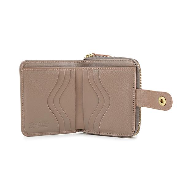 並行輸入 イルビゾンテ 2つ折り財布 IL BISONTE ヴァッケッタ C0960 P 618 SMW067 PV0005 GY107ユニセックス グレージュ | IL BISONTE | 03