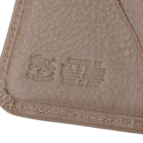 並行輸入 イルビゾンテ 2つ折り財布 IL BISONTE ヴァッケッタ C0960 P 618 SMW067 PV0005 GY107ユニセックス グレージュ | IL BISONTE | 06