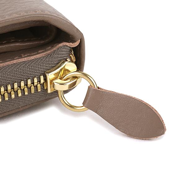 並行輸入 イルビゾンテ 2つ折り財布 IL BISONTE ヴァッケッタ C0960 P 618 SMW067 PV0005 GY107ユニセックス グレージュ | IL BISONTE | 08