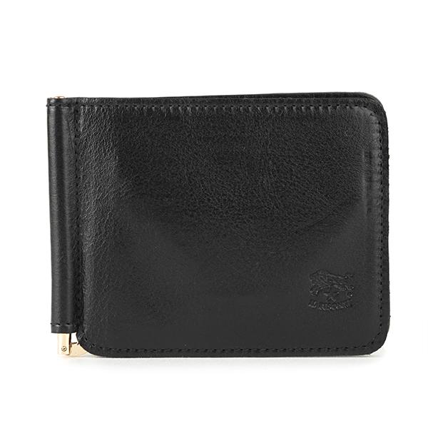並行輸入 イルビゾンテ マネークリップ IL BISONTE ヴァッケッタ C0963 P 153 SMW076 PV0005 BK110メンズ ブラック 黒 | IL BISONTE