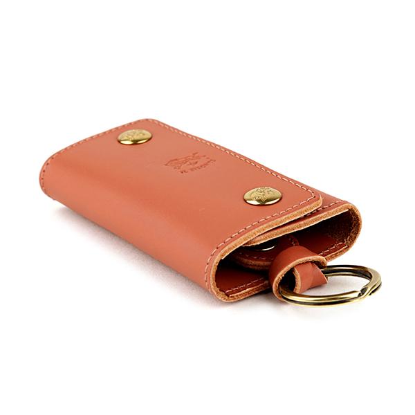 並行輸入 イルビゾンテ キーケース IL BISONTE ヴァッケッタ C0966 EP 3052 SKH045 PG0001 OR145ユニセックス テラコッタ | IL BISONTE | 02