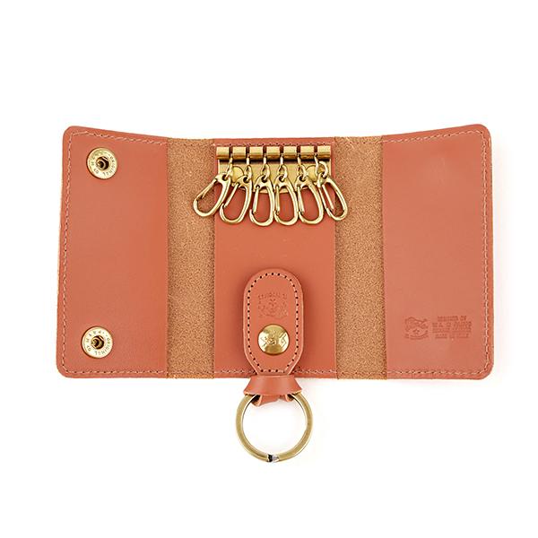 並行輸入 イルビゾンテ キーケース IL BISONTE ヴァッケッタ C0966 EP 3052 SKH045 PG0001 OR145ユニセックス テラコッタ | IL BISONTE | 03