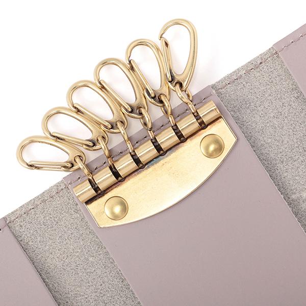 並行輸入 イルビゾンテ  キーケース ヴァッケッタ C0966 EP 3054 SKH045 PG0001 GY166B グレー系 爆買 | IL BISONTE | 05