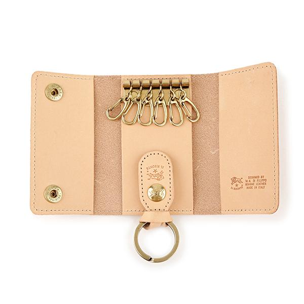 並行輸入 イルビゾンテ キーケース IL BISONTE ヴァッケッタ C0966 P 120 SKH045 PG0001 NA106ユニセックス ベージュ | IL BISONTE | 03