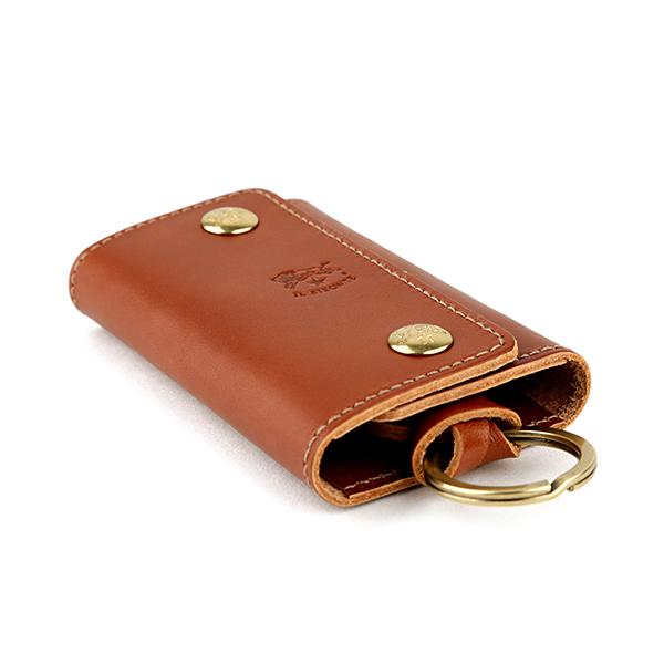 並行輸入 イルビゾンテ キーケース IL BISONTE ヴァッケッタ C0966 P 131 SKH045 PG0001 BW102ユニセックス 赤茶 | IL BISONTE | 02