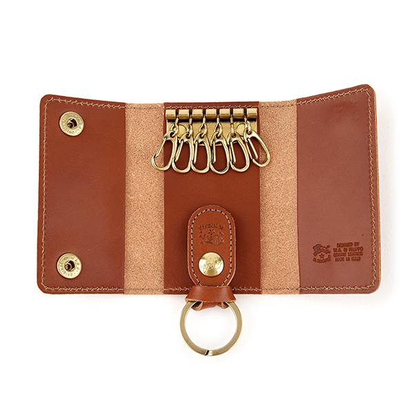 並行輸入 イルビゾンテ キーケース IL BISONTE ヴァッケッタ C0966 P 131 SKH045 PG0001 BW102ユニセックス 赤茶 | IL BISONTE | 03