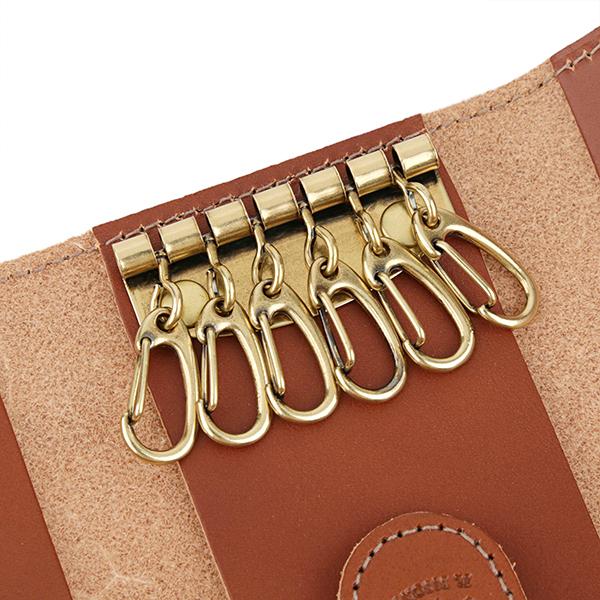 並行輸入 イルビゾンテ キーケース IL BISONTE ヴァッケッタ C0966 P 131 SKH045 PG0001 BW102ユニセックス 赤茶 | IL BISONTE | 04