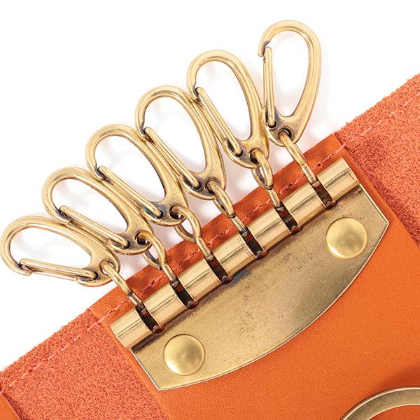 並行輸入 イルビゾンテ キーケース IL BISONTE ヴァッケッタ C0966 P 166 SKH045 PG0001 OR102Bユニセックス オレンジ | IL BISONTE | 05