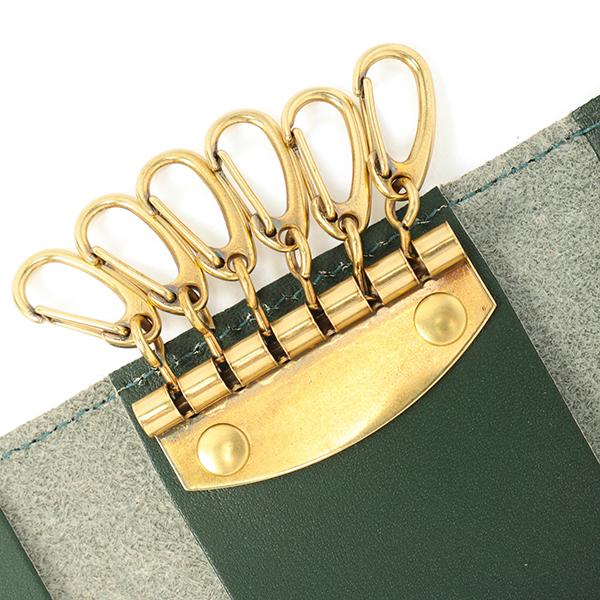 並行輸入 イルビゾンテ キーケース モスグリーン IL BISONTE C0966 P293 SKH045 PG0001 GR101 爆買 | IL BISONTE | 05