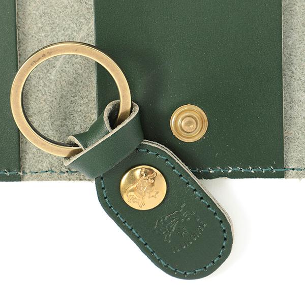 並行輸入 イルビゾンテ キーケース モスグリーン IL BISONTE C0966 P293 SKH045 PG0001 GR101 爆買 | IL BISONTE | 06