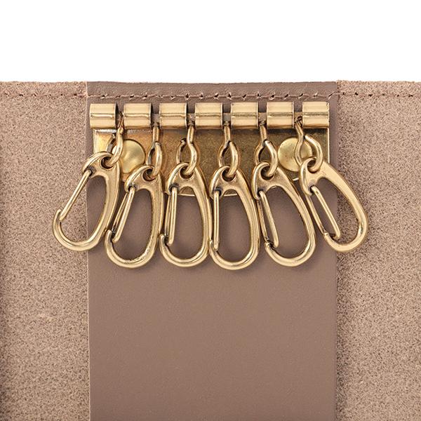 並行輸入 イルビゾンテ キーケース グレージュ IL BISONTE C0966 P618 SKH045 PG0001 GY103 爆買 | IL BISONTE | 04