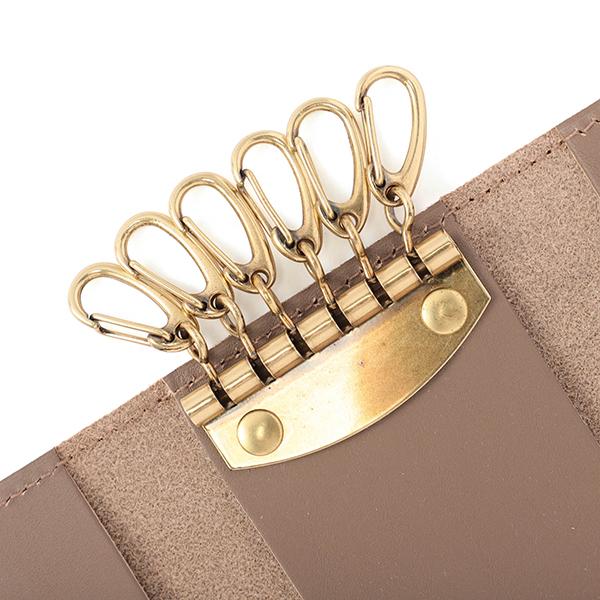 並行輸入 イルビゾンテ キーケース グレージュ IL BISONTE C0966 P618 SKH045 PG0001 GY103 爆買 | IL BISONTE | 05