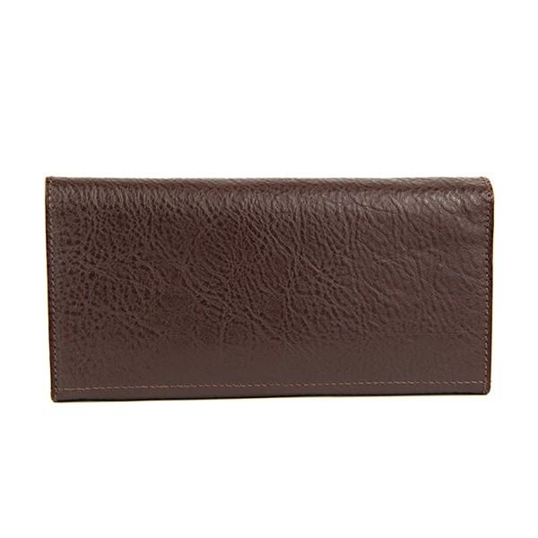 並行輸入 イルビゾンテ  長財布 ヴァッケッタ C0973 P455 ダークブラウン 爆買 | IL BISONTE | 01