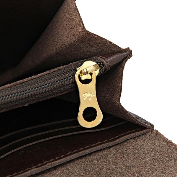 並行輸入 イルビゾンテ  長財布 ヴァッケッタ C0973 P455 ダークブラウン 爆買 | IL BISONTE | 06