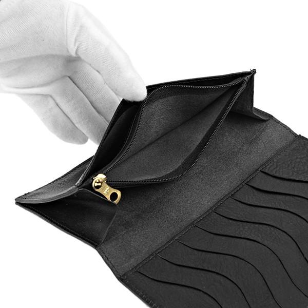 並行輸入 イルビゾンテ 長財布 ヴァッケッタ C0974 P153 ブラック 黒 爆買 | IL BISONTE | 04