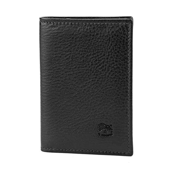 並行輸入 イルビゾンテ カードケース ヴァッケッタ C0980 P153 ブラック 黒 爆買 | IL BISONTE