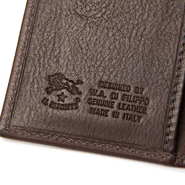 並行輸入 イルビゾンテ  カードケース ヴァッケッタ C0980 P455 ダークブラウン 爆買 | IL BISONTE | 07