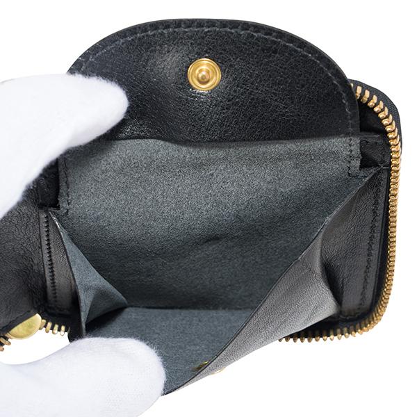 並行輸入 イルビゾンテ 2つ折り財布 IL BISONTE ヴァッケッタ C0990 P 153ユニセックス ブラック 黒 | IL BISONTE | 06