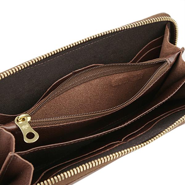 並行輸入 イルビゾンテ  長財布(ラウンドファスナー) ヴァッケッタ C1166EP 869O ブラウン 茶 爆買 | IL BISONTE | 04