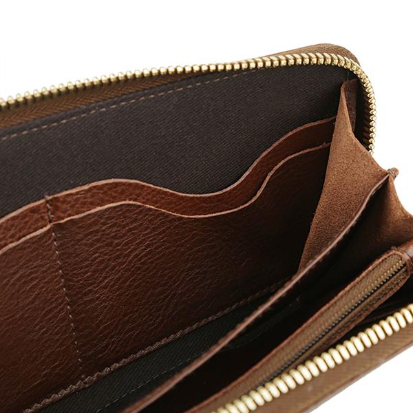 並行輸入 イルビゾンテ  長財布(ラウンドファスナー) ヴァッケッタ C1166EP 869O ブラウン 茶 爆買 | IL BISONTE | 05