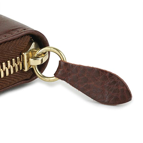 並行輸入 イルビゾンテ  長財布(ラウンドファスナー) ヴァッケッタ C1166EP 869O ブラウン 茶 爆買 | IL BISONTE | 08