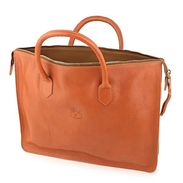 並行輸入 イルビゾンテ  ブリーフケース テスート D0308 P 145 キャラメル 茶系 爆買 | IL BISONTE | 03